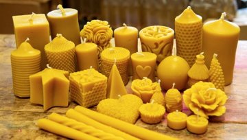 Prečo si vybrať ručne vyrábané sviečky z včelieho vosku?