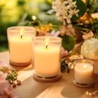 Sviečky zo sójového vosku